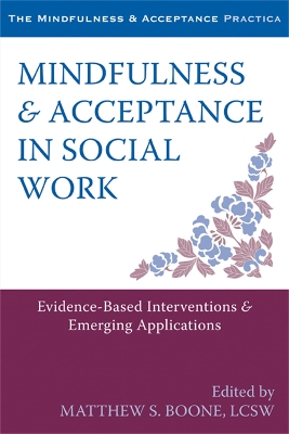 Book cover for Mindfulness and Acceptance in Social Work