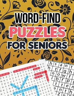 Book cover for Word-Find Puzzles for Seniors