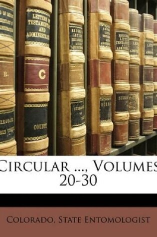 Cover of Circular ..., Volumes 20-30