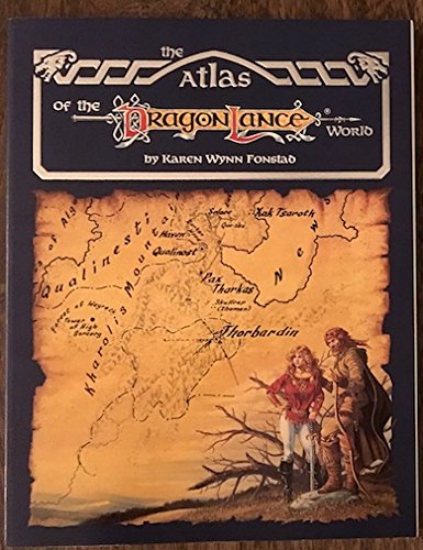 Book cover for The Atlas of the Dragonlance World
