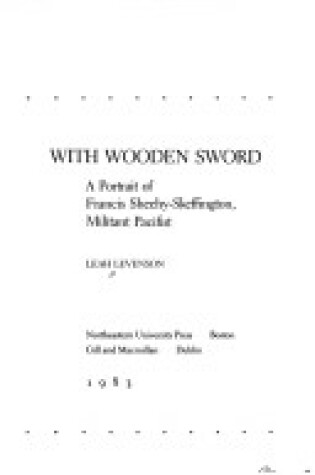 Cover of With Wooden Sword