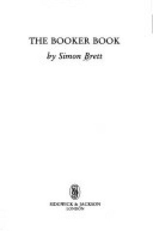 Cover of the Booker Book