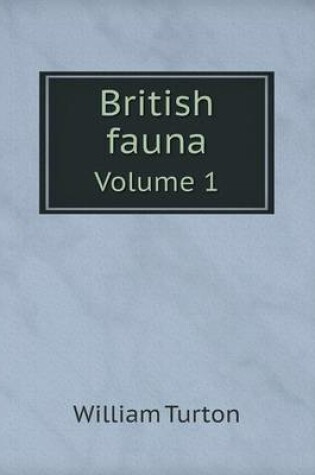 Cover of British fauna Volume 1