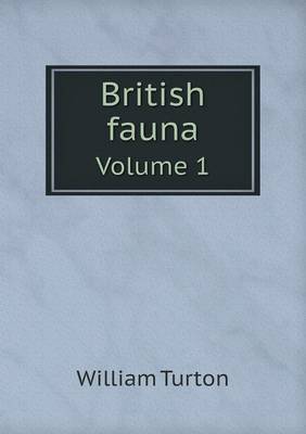 Book cover for British fauna Volume 1