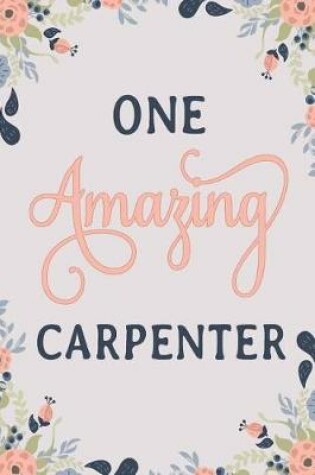 Cover of One Amazing Carpenter