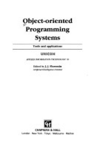 Cover of Object-oriented Programming Systems