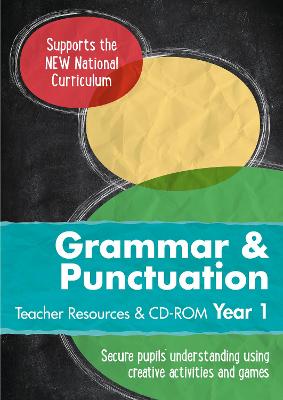 Cover of Year 1 Grammar and Punctuation Teacher Resources with CD-ROM