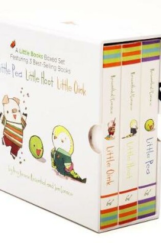 Cover of A Little Books Boxed Set Featuring Little Pea Little Hoot Little Oink
