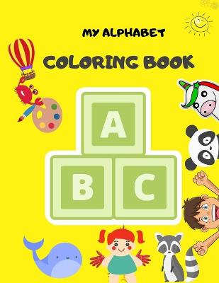 Book cover for My Alphabet Coloring Book