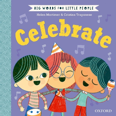 Book cover for Big Words for Little People: Celebrate