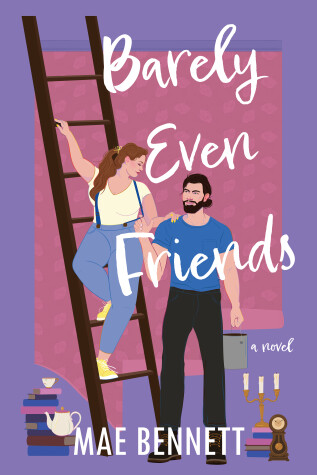 Book cover for Barely Even Friends