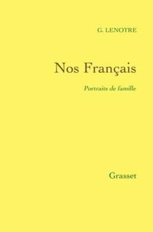 Cover of Nos Francais - Portraits de Famille