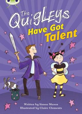 Book cover for Bug Club The Quigleys Have Got Talent (Brown B/NC 3B) 6-pack