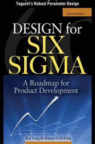 Cover of Design for Six SIGMA: Design Optimization: Taguchi's Robust Parameter Design