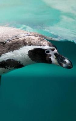 Book cover for Penguin Swimming - Lined Journal