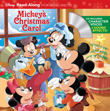 Book cover for Mickey's Christmas Carol ReadAlong Storybook and CD