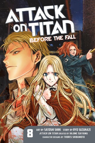 Book cover for Attack On Titan: Before The Fall 8