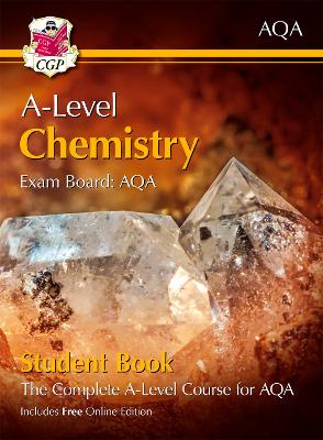 Book cover for A-Level Chemistry for AQA: Year 1 & 2 Student Book with Online Edition