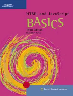 Book cover for HTML and Javascript Basics