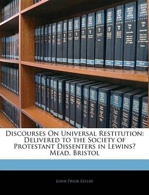 Book cover for Discourses on Universal Restitution