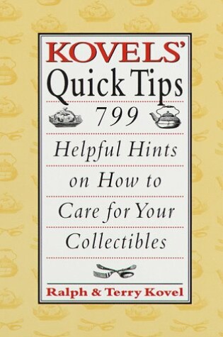 Cover of Kovels' Quick Tips