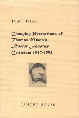 Book cover for Changing Perceptions of Thomas Mann's Doctor Faustus