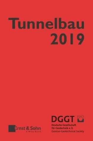 Cover of Taschenbuch für den Tunnelbau 2019