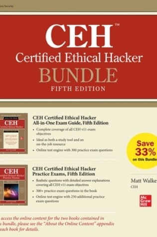 Cover of Ceh Certified Ethical Hacker Bundle, Fifth Edition