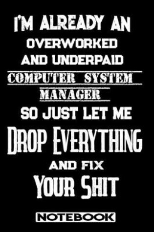 Cover of I'm Already An Overworked And Underpaid Computer System Manager. So Just Let Me Drop Everything And Fix Your Shit!