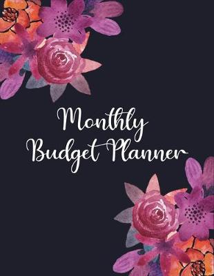 Book cover for Monthly Budget Planner