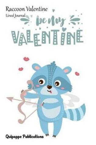 Cover of Raccoon Valentine Lined Journal