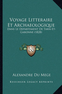 Book cover for Voyage Litteraire Et Archaeologique