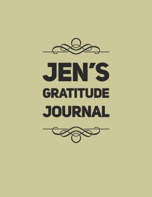 Book cover for Jen's Gratitude Journal