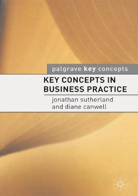 Cover of Key Concepts in Business Practice