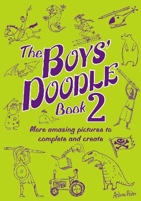 Book cover for The Boys' Doodle Book 2