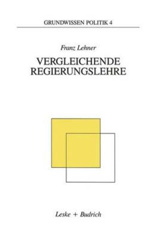 Cover of Vergleichende Regierungslehre