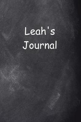 Cover of Leah Personalized Name Journal Custom Name Gift Idea Leah