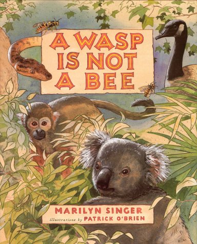 Book cover for A Wasp Is Not a Bee