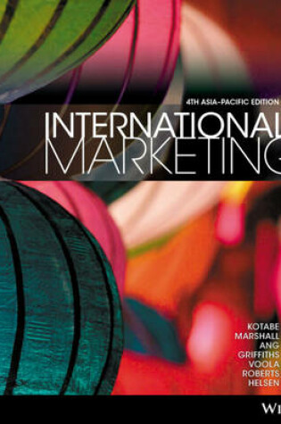Cover of International Marketing 4E Asia Pacific