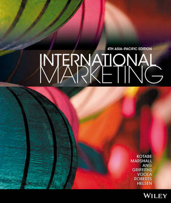 Book cover for International Marketing 4E Asia Pacific