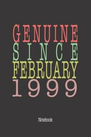 Cover of Genuine Since February 1999