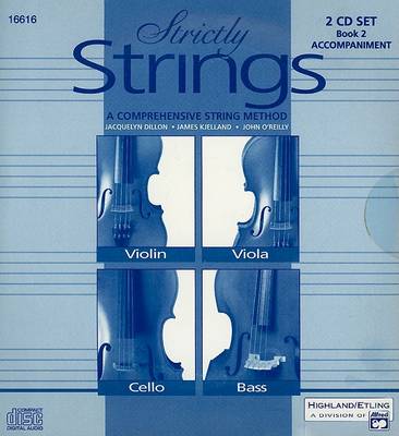 Book cover for Strictly Strings, Book 2 - CD