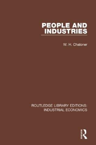 Cover of People and Industries