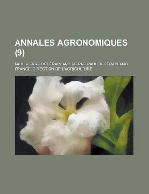 Book cover for Annales Agronomiques (9 )