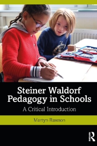 Cover of Steiner Waldorf Pedagogy in Schools