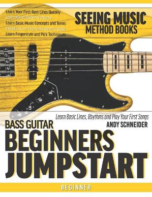 Book cover for Bass Guitar Beginners Jumpstart