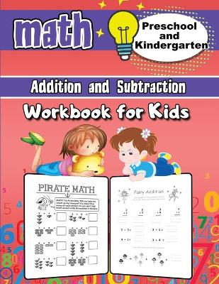 Book cover for Kindergarten and Preschool Math Workbook for Kids