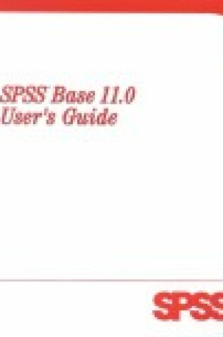 Cover of SPSS Base 11.0 for Windows User's Guide