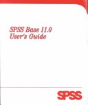 Book cover for SPSS Base 11.0 for Windows User's Guide