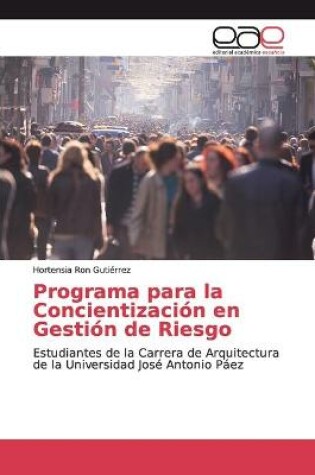 Cover of Programa para la Concientización en Gestión de Riesgo